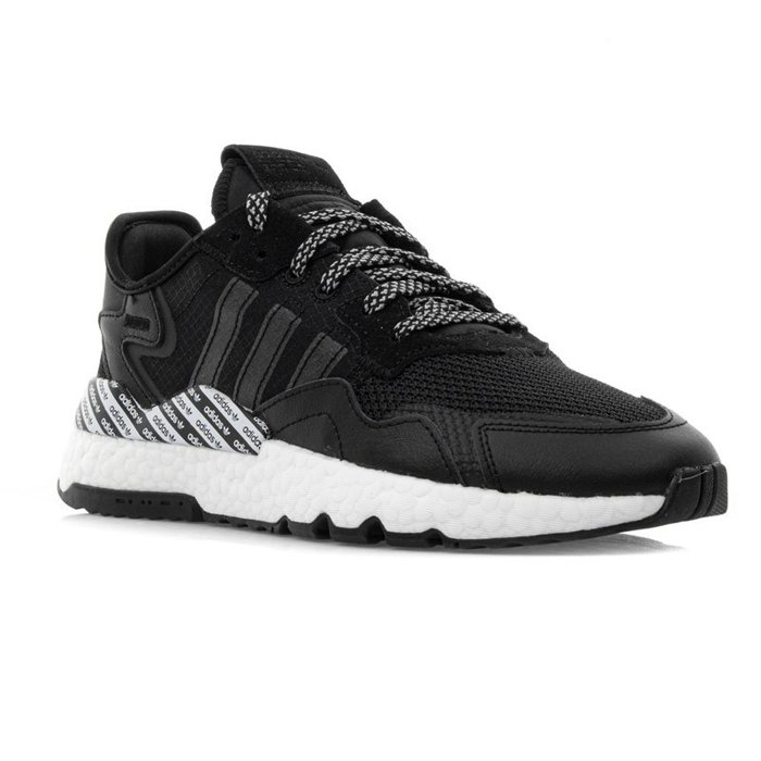 Buty Sportowe Czarne Adidas Nite Jogger J FV4567 Sneaker Peeker