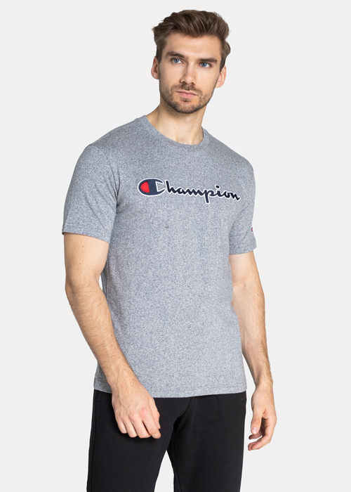 Koszulka męska Champion Organic Cotton Script Logo (216473-EM525)