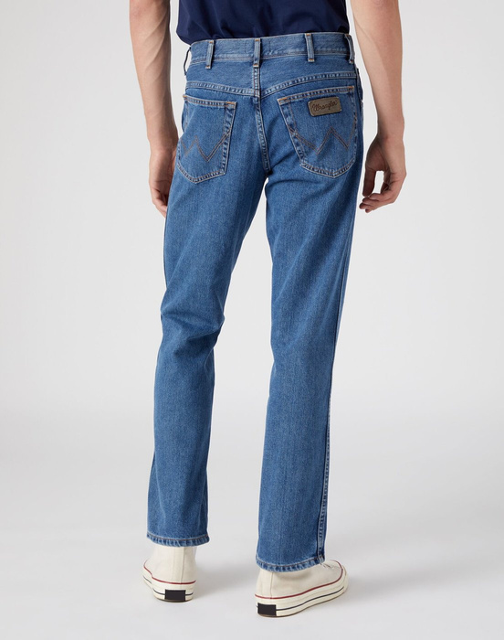 Spodnie jeansowe męskie WRANGLER TEXAS VINTAGE STNWASH