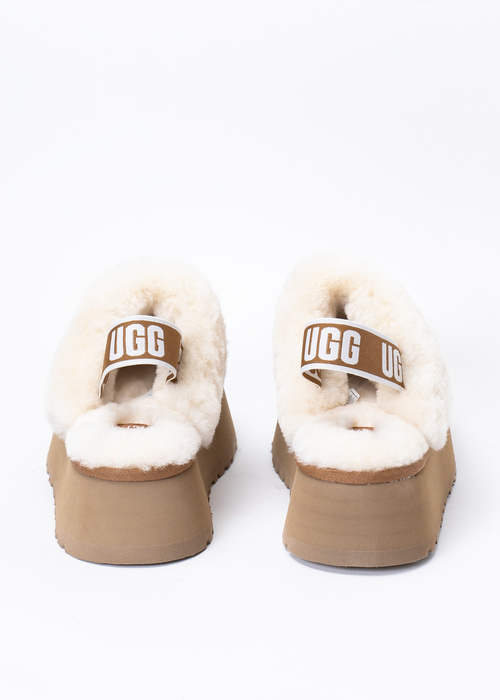 Kapcie damskie brązowe UGG W FUNKETTE