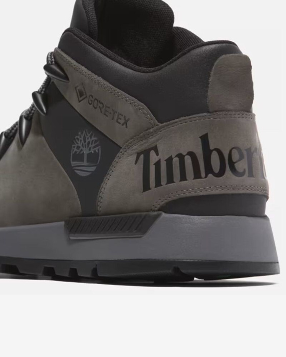 Timberland Sprint Trekker MID LACE UP WATERPROOF GREY NUBUCK Sneakersy męskie