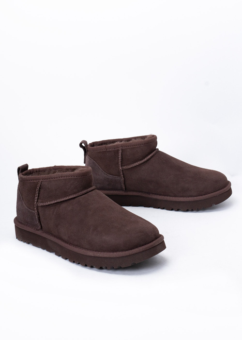 Buty zimowe damskie brązowe UGG W CLASSIC ULTRA MINI 