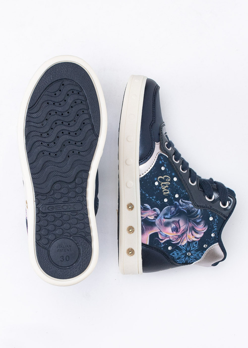 Sneakersy dziecięce granatowe GEOX J Skyline Frozen