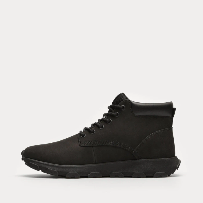 Timberland Winsor Park MID LACE UP SNEAKER BLACK Sneakersy męskie