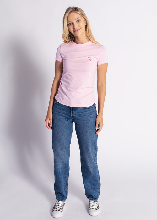 Koszulka damska Guess Ss Cn Mini Triangle Tee (W1YI0ZJ1311-G6S4)