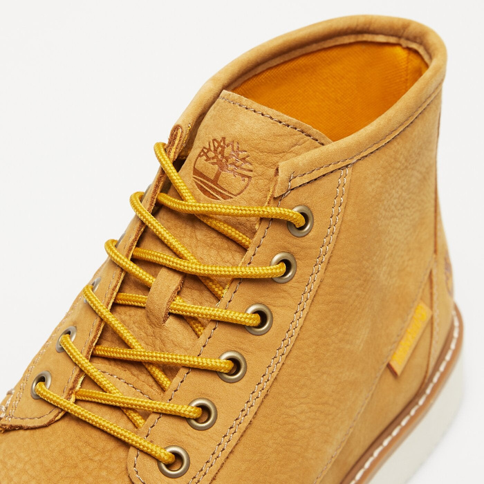 Timberland NEWMARKET MID LACE UP CHUKKA BOOT WHEAT NUBUCK Trzewiki męskie