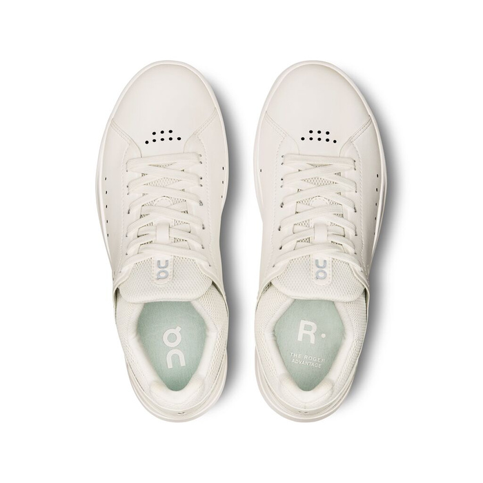 ON The Roger Advantage All White Sneakersy damskie