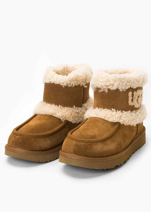 Buty zimowe damskie UGG W ULTRA MINI UGG FLUFF