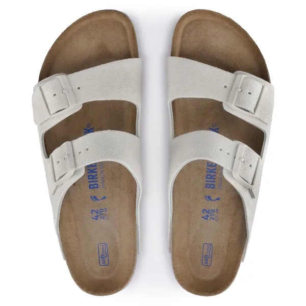 Birkenstock Arizona Soft Footbed Suede Leather Klapki damskie