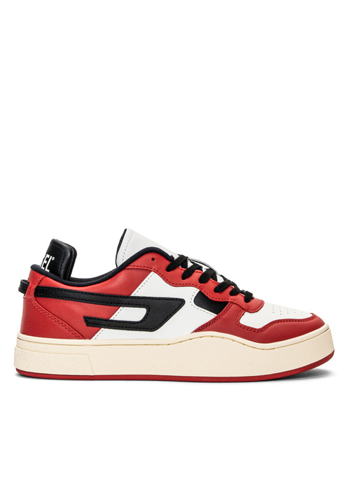 Sneakersy męskie czerwone Diesel S-Ukiyo Low
