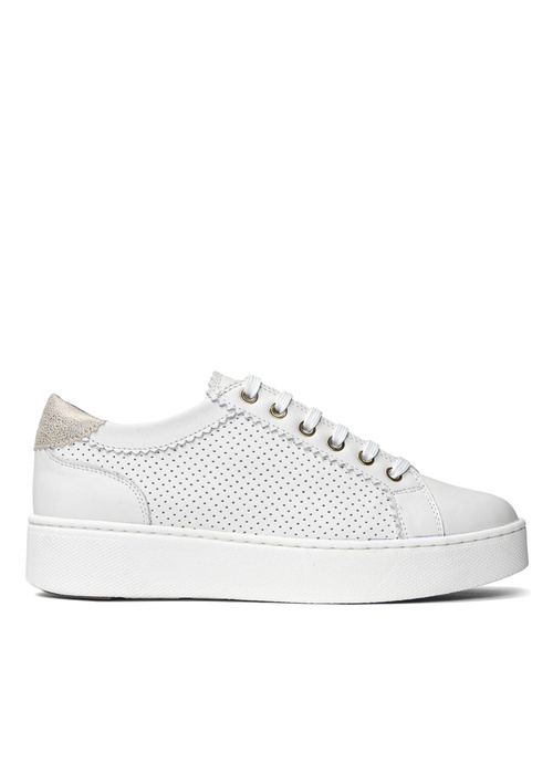 Sneakersy damskie białe GEOX D Skyely