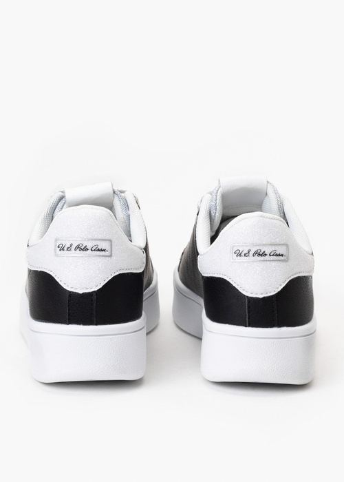 Sneakersy damskie U.S. Polo ASSN MARAYA MARAYA001W/3H1-BLK-WHI 