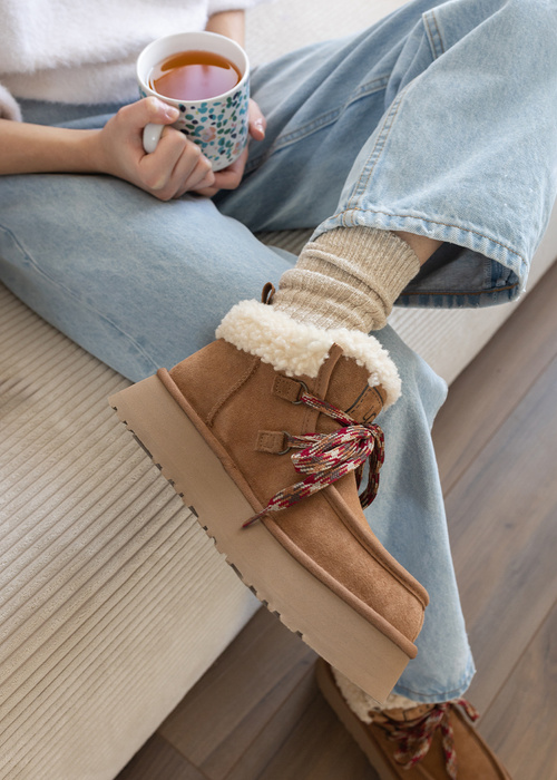 UGG W FUNKARRA CABIN CUFF Buty zimowe damskie