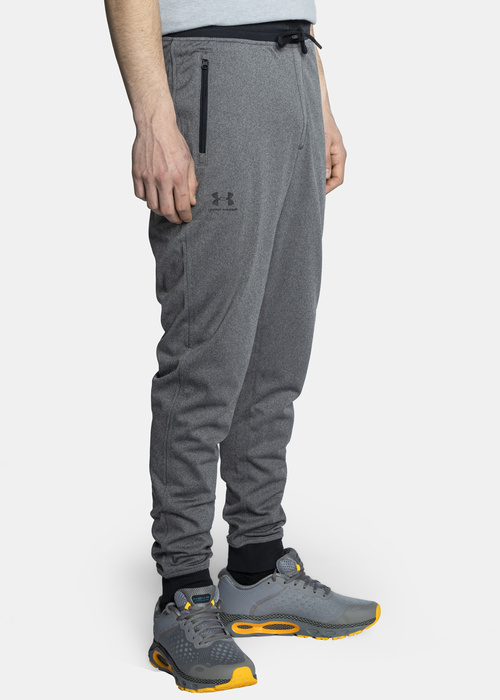 Spodnie dresowe męskie szare Under Armour Sportstyle Tricot 