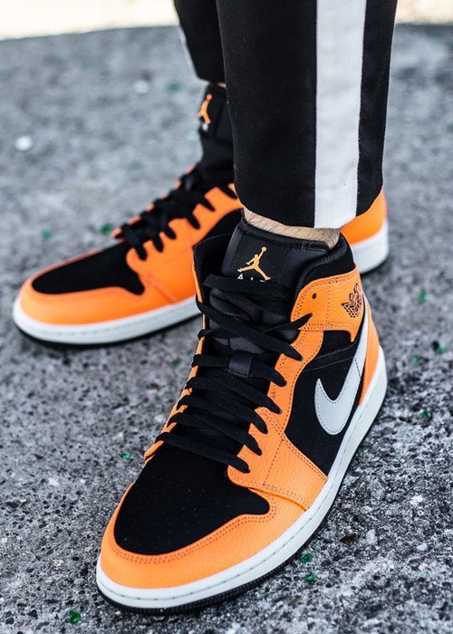 Buty zimowe męskie Nike Air Jordan 1 MID (554724-062)