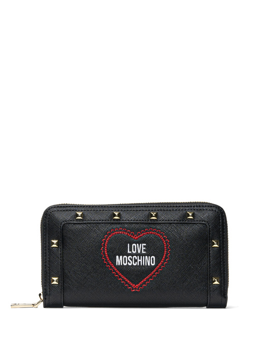 Portfel damska czarna Love Moschino JC5696PP0EKG0000