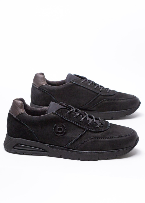 Sneakersy męskie czarne Bugatti Laporis