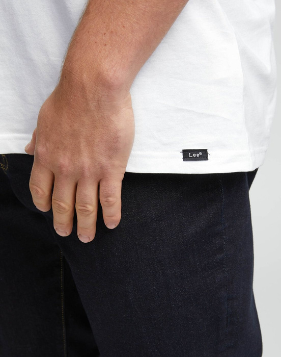 Koszulki męskie LEE TWIN PACK CREW WHITE 