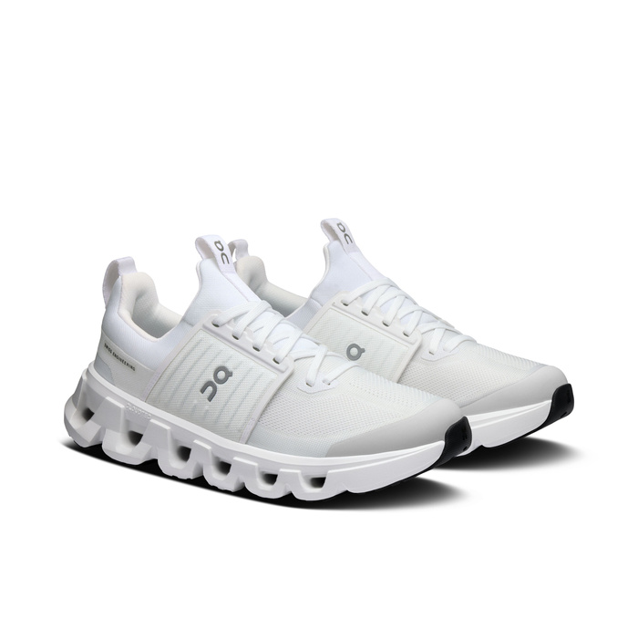ON Cloudswift Youth Y All White Buty sportowe dziecięce