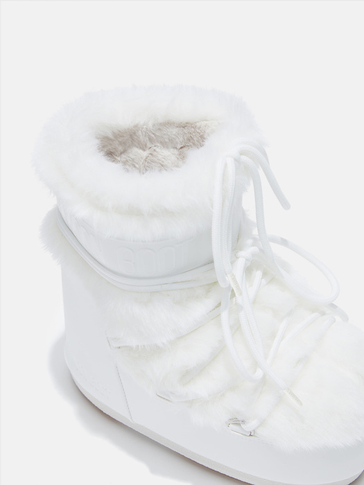 Moon Boot ICON LOW FAUX-FUR BOOTS Śniegowce damskie 