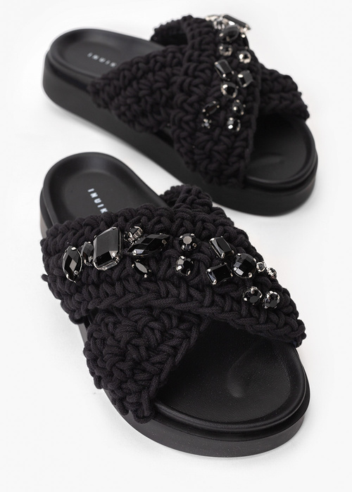 INUIKII WOVEN STONES Klapki damskie