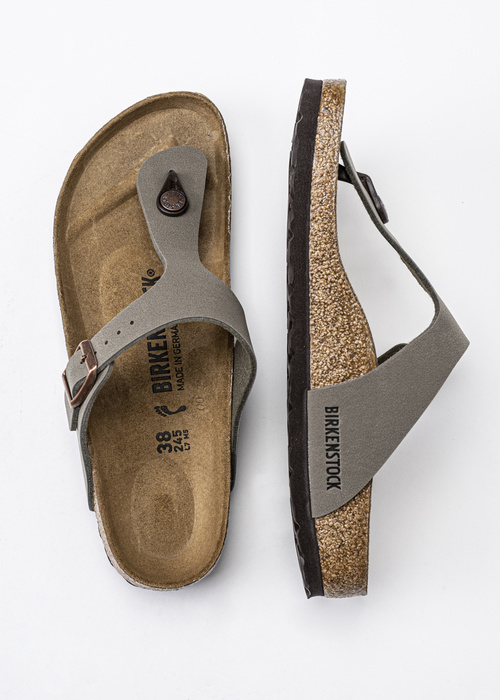 Birkenstock Gizeh BFBC Japonki damskie szare