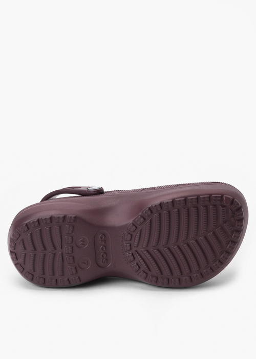 Klapki damskie CROCS CLASSIC PLATFORM LINED CLOG