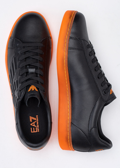 Sneakersy męskie czarne EA7 Emporio Armani X8X001 XK254 M538