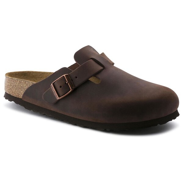 BIRKENSTOCK BOSTON SFB LEOI HABANA Klapki damskie