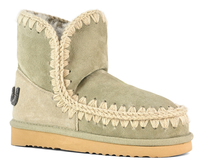 MOU ESKIMO 18 GLITTER LOGO Śniegowce damskie