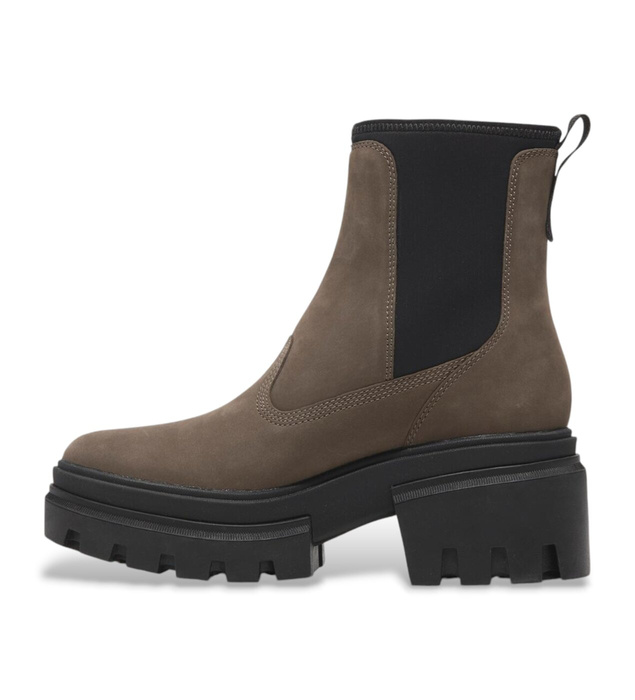 Timberland Everleigh MID CHELSEA BOOT MEDIUM BROWN NUBUCK Sztyblety damskie