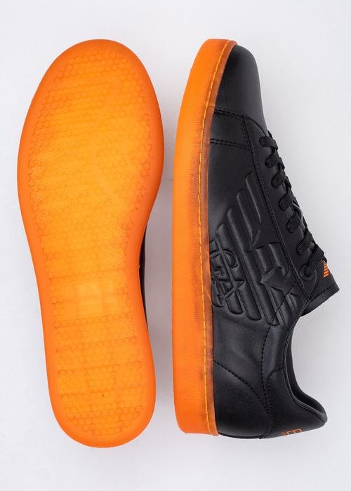 Sneakersy męskie czarne EA7 Emporio Armani X8X001 XK254 M538