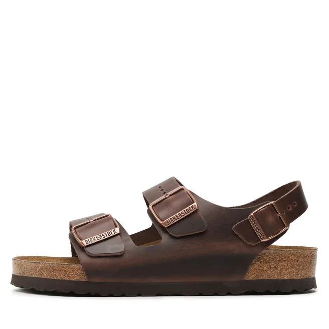 Birkenstock Milano LE Sandały unisex brązowe