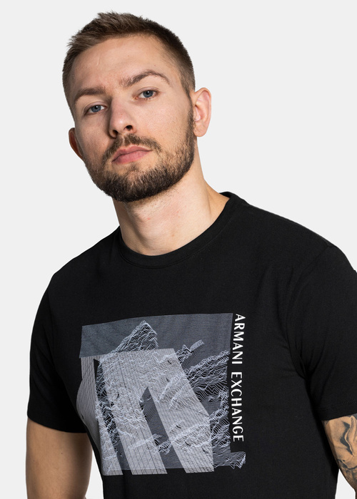 Koszulka męska Armani Exchange (6KZTAC ZJV5Z 1200)