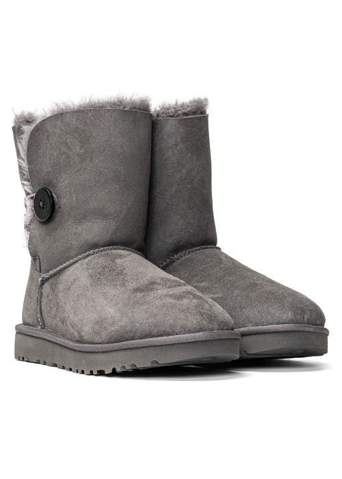 Buty zimowe damskie UGG W Bailey Button II (1016226-GREY)