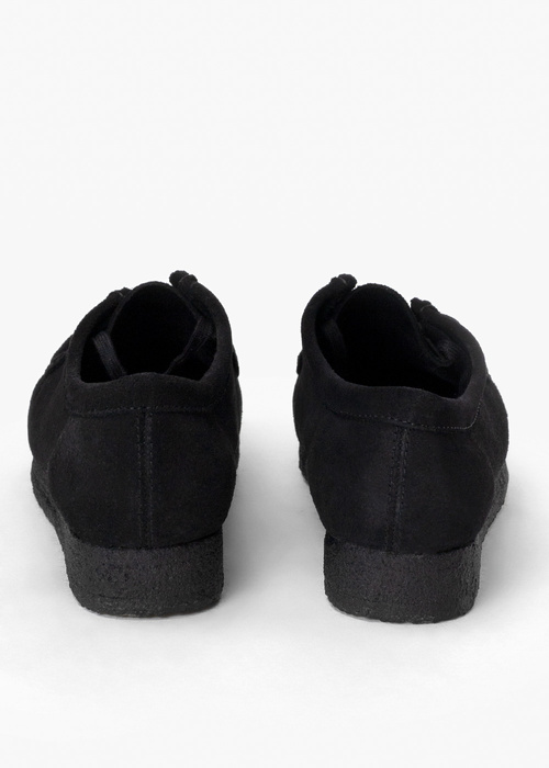 Mokasyny męskie Clarks Wallabee Black Sde (26155519)