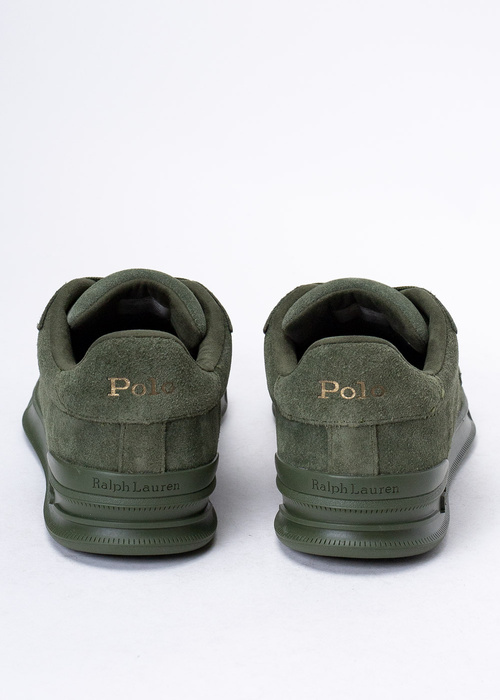 Sneakersy męskie zielone Polo Ralph Lauren Hrt Ct II