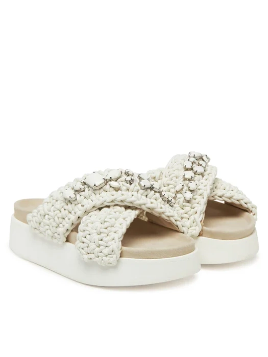 Inuikii WOVEN STONES PLATFORM Klapki damskie