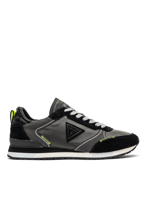 Sneakersy męskie multi czarne Guess New Glorym