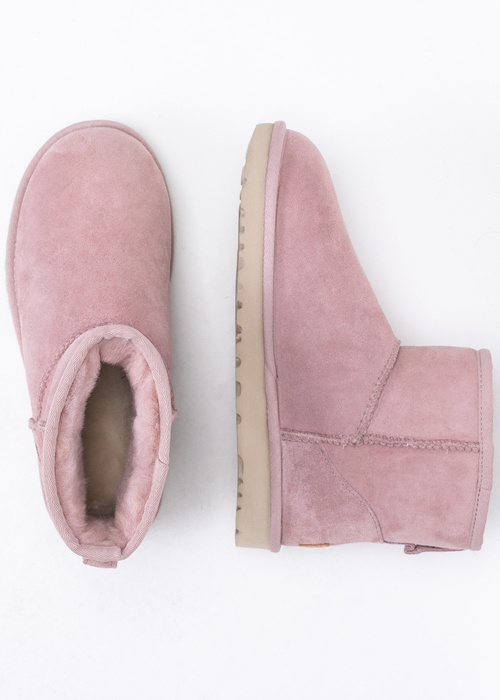 Buty zimowe damskie różowe UGG W CLASSIC MINI II 