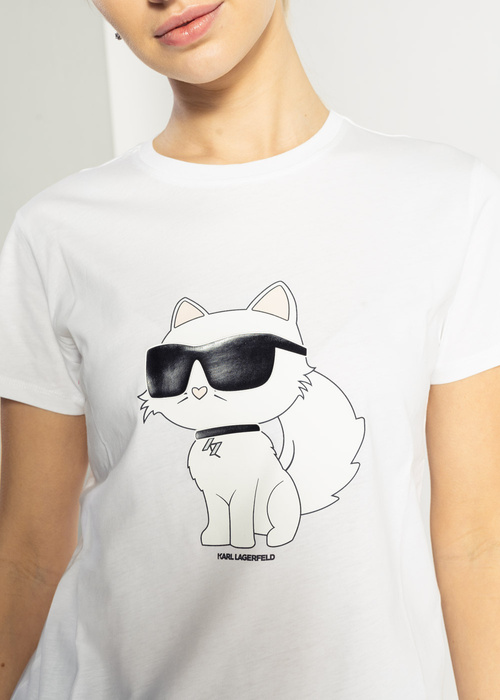 Koszulka damska KARL LAGERFELD IKONIK 2.0 CHOUPETTE T-SHIRT
