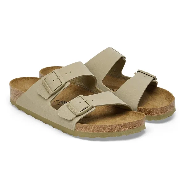 Birkenstock Arizona BF Faded Klapki Unisex khaki