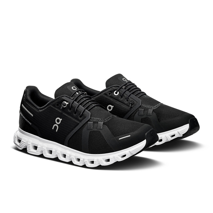 ON Cloud 6 W Black | White Sneakersy damskie