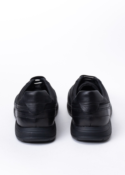 Sneakersy męskie czarne GEOX U SPHERICA EC2 