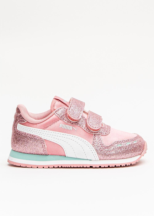 Buty sportowe dziecięce Puma Cabana Racer Glitz V INF (370986-09)