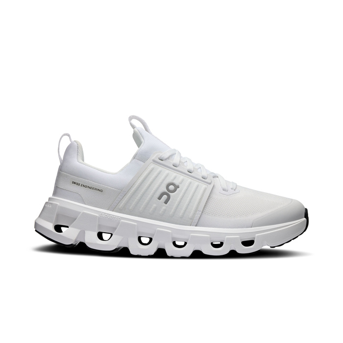 ON Cloudswift Youth Y All White Buty sportowe dziecięce