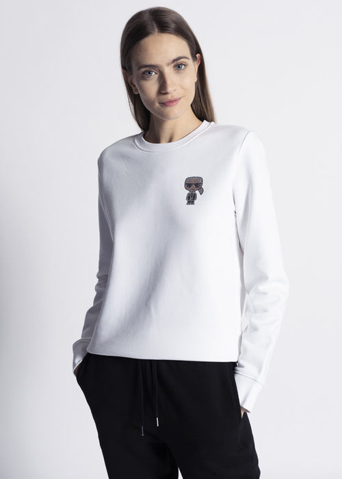 Bluza damska Karl Lagerfeld Ikonik Mini Karl Rs Sweat (216W1831-100)