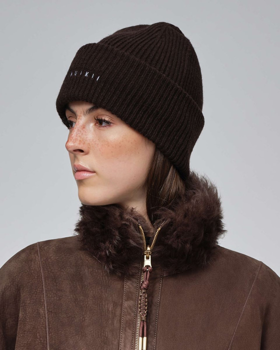 Czapka damska INUIKII RIBBED WOOL BEANIE 