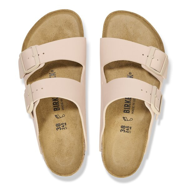 BIRKENSTOCK ARIZONA BF NEW BEIGE Klapki damskie