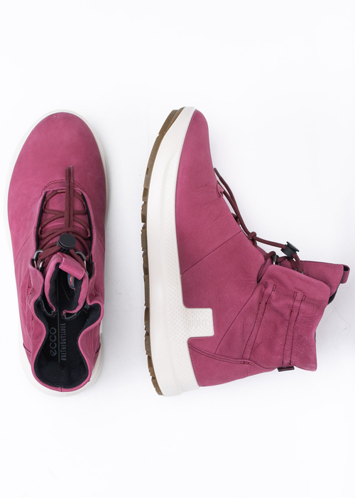 Buty outdoorowe damskie różowe ECCO SOLICE W MID GTX